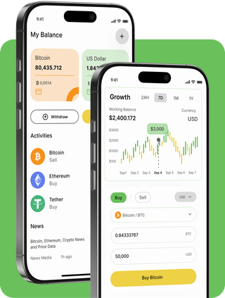 Firme Fianzura interfaz de plataforma de trading con datos de mercado en vivo